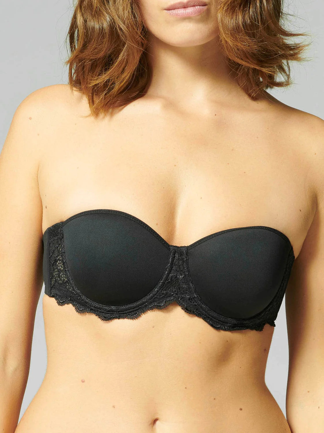 Caresse Strapless Bra - Black - Flirt! Luxe Lingerie & Sleepwear