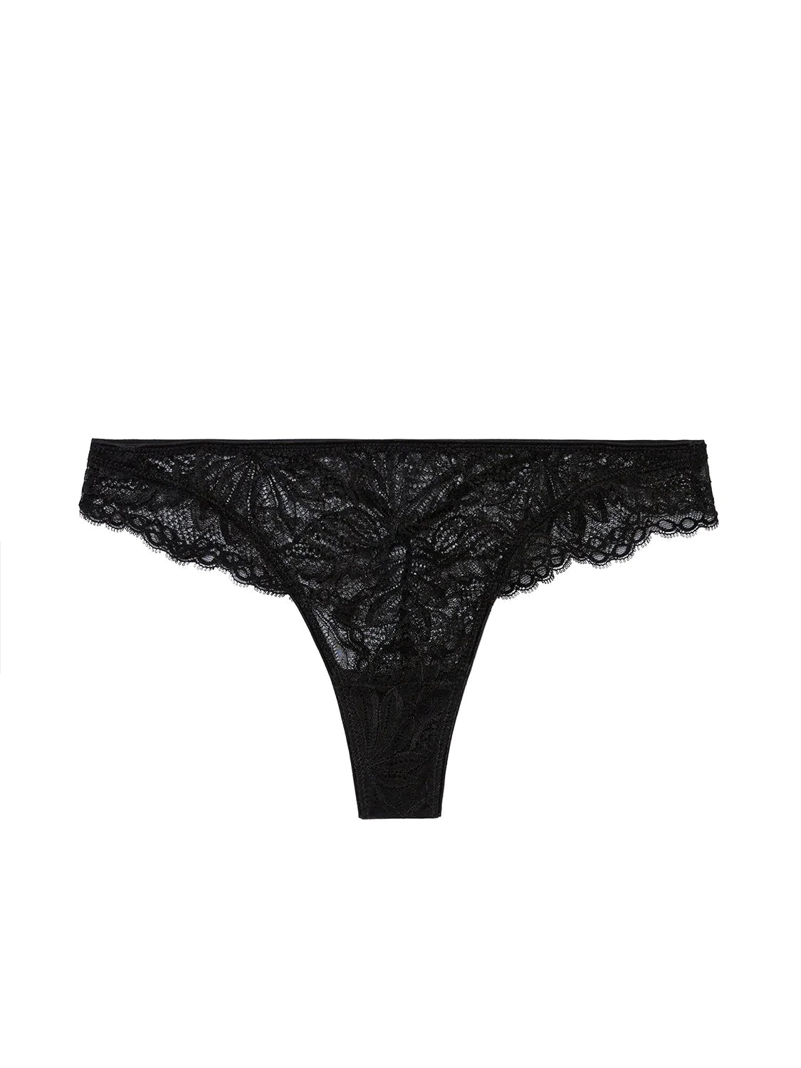 Exotica Tanga Panty - Black - Flirt! Luxe Lingerie & Sleepwear