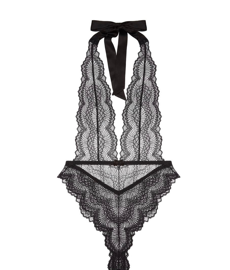 Natalia Bodysuit Black - Flirt! Luxe Lingerie & Sleepwear