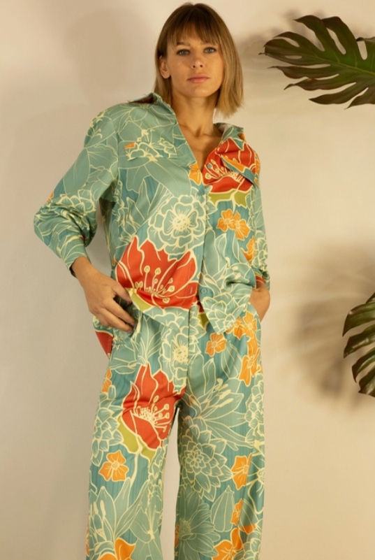 Spring Going Out PJ Set - Flirt! Luxe Lingerie & Sleepwear