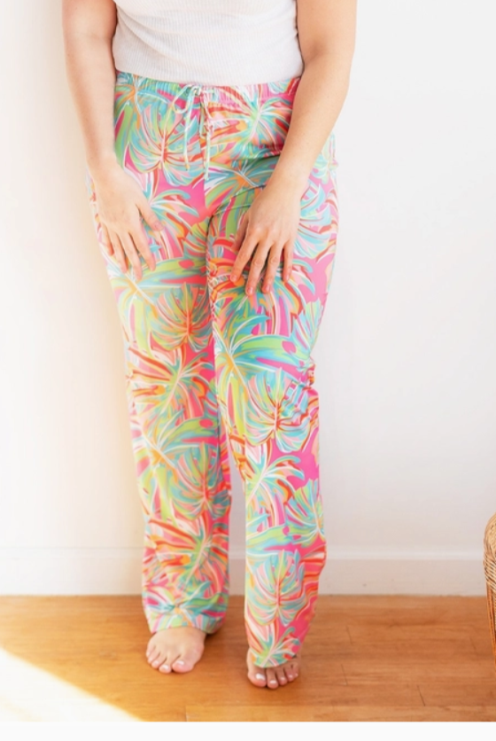 Let's Get Tropical PJ Pants - Flirt! Luxe Lingerie & Sleepwear