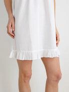 April Cotton Ruffle Nightgown - Flirt! Luxe Lingerie & Sleepwear