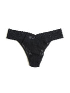 Signature Lace Original Rise Thong - Black - Flirt! Luxe Lingerie & Sleepwear