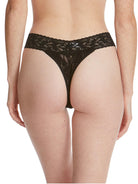 Signature Lace Original Rise Thong - Black - Flirt! Luxe Lingerie & Sleepwear