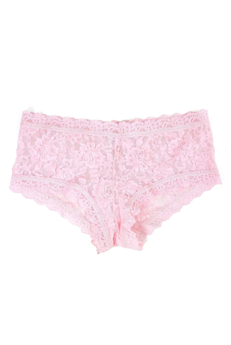 Signature Lace Boyshort - Bliss Pink - Flirt! Luxe Lingerie & Sleepwear