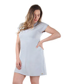 Floral Lace Nightshirt Pearl Blue - Flirt! Luxe Lingerie & Sleepwear