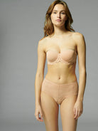 Caresse Strapless Bra - Peau Rose - Flirt! Luxe Lingerie & Sleepwear