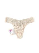 Signature Lace Original Rise Thong - Chai - Flirt! Luxe Lingerie & Sleepwear