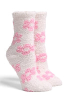 Daisy Fuzzy Crew Socks - Flirt! Luxe Lingerie & Sleepwear