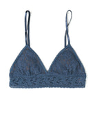 Signature Lace Padded Triangle Bralette - Deep Waters - Flirt! Luxe Lingerie & Sleepwear