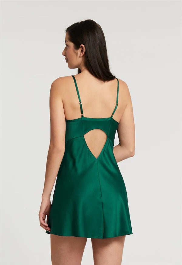 Fresh Chemise Emerald Green - Flirt! Luxe Lingerie & Sleepwear