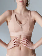 Harmony Low-Medium Impact Wireless Sports Bra - Yogi Pink - Flirt! Luxe Lingerie & Sleepwear