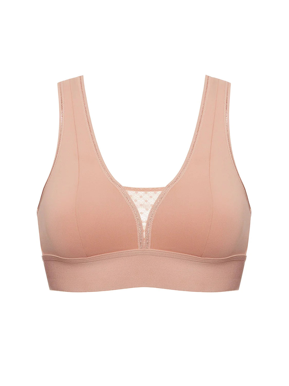 Harmony Low-Medium Impact Wireless Sports Bra - Yogi Pink - Flirt! Luxe Lingerie & Sleepwear