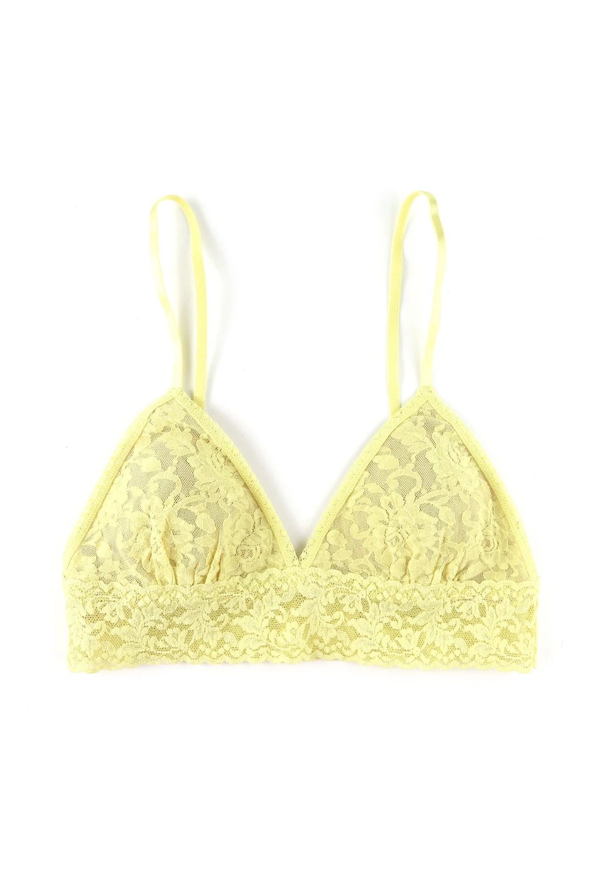Signature Lace Padded Triangle Bralette - Smile More - Flirt! Luxe Lingerie & Sleepwear