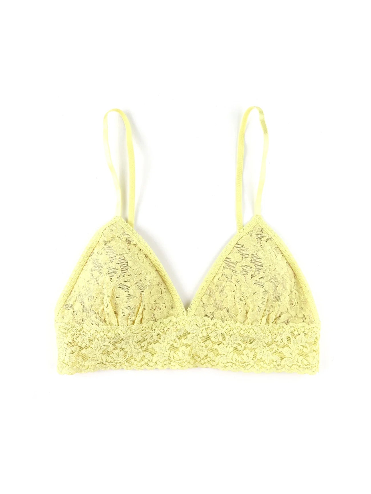 Signature Lace Padded Triangle Bralette - Smile More - Flirt! Luxe Lingerie & Sleepwear