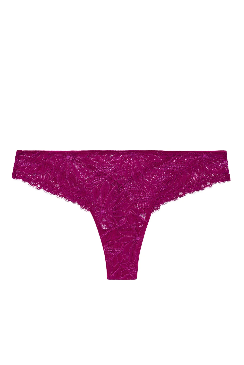 Exotica Tanga Panty - Raspberry - Flirt! Luxe Lingerie & Sleepwear