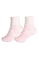 Two Tone Fuzzy Crew Socks - Flirt! Luxe Lingerie & Sleepwear