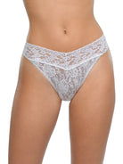 Signature Lace Original Rise Thong - White - Flirt! Luxe Lingerie & Sleepwear